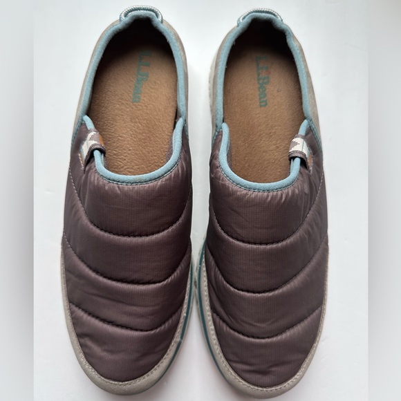 LL Bean womens 10 Mountain Classic Quilted Slides Shoes Slippers Indoor Outdoor - Picture 12 of 14